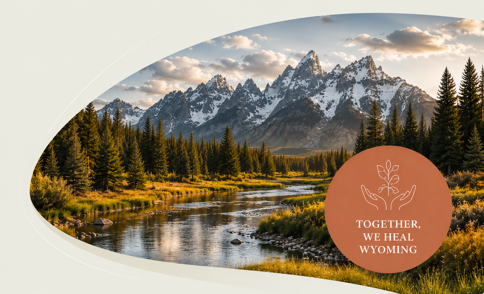 Wyoming mountain landscape